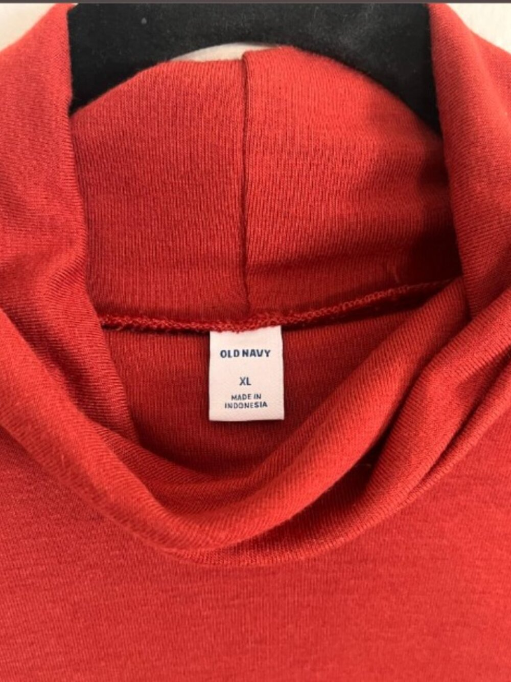 Old Navy Sleveless Turtleneck Swing/Shift Dress Rust Terracotta - Picture 5 of 8